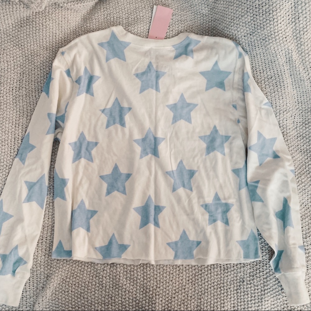 NWT! NASA cropped long sleeve shirt- mighty fine - Picture 2 of 5